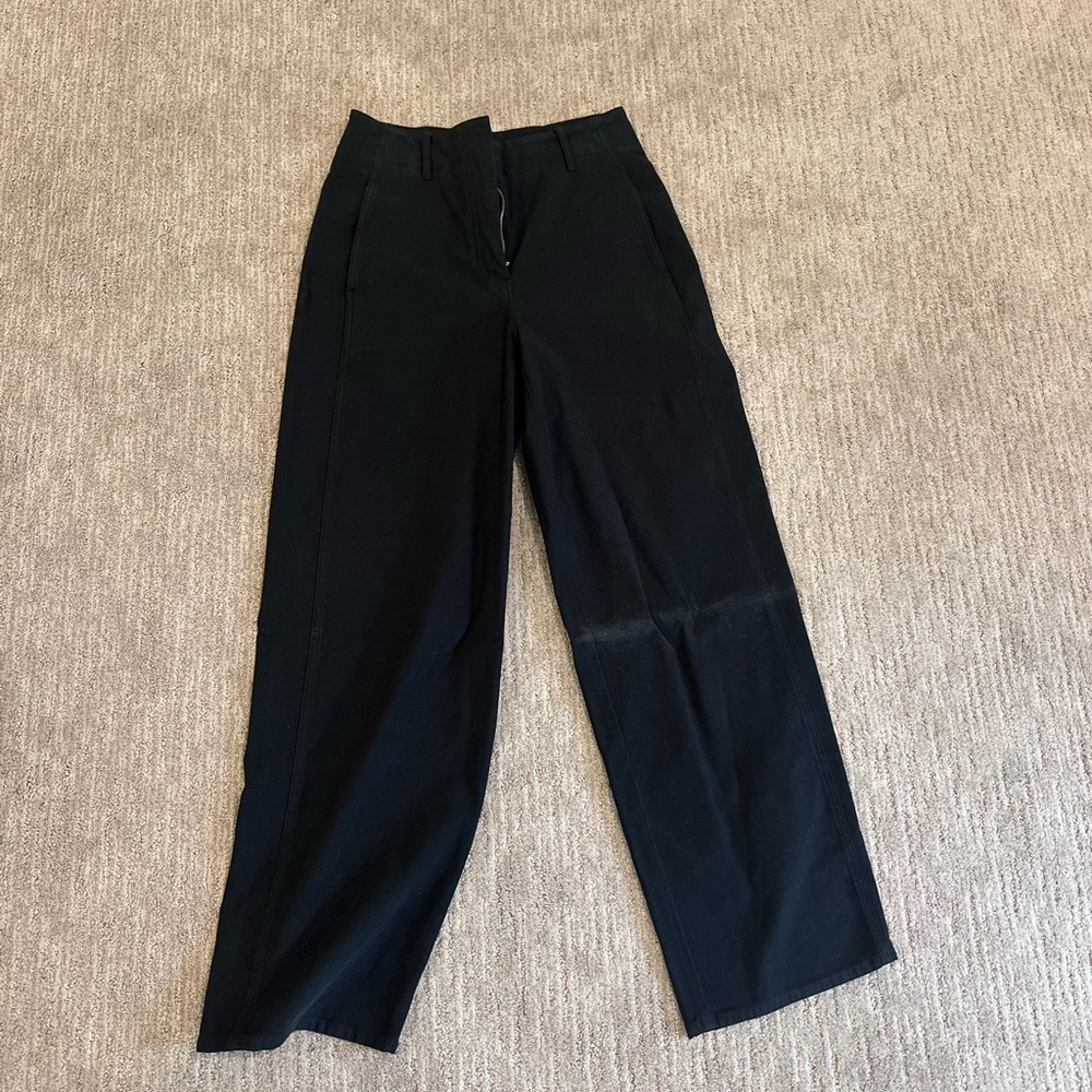 Aritzia Wilfred Free Black Trouser Pants | Women’s Size 8